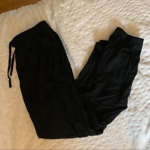 UNIQLO Black Cotton Joggers
